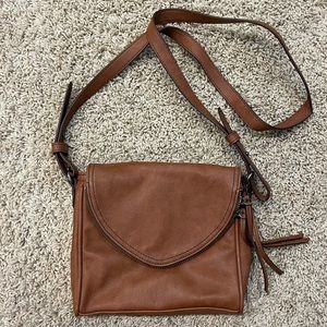 Abercrombie & Fitch Faux Leather Crossbody Purse